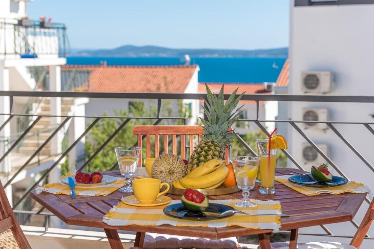 Villa Seaview With Pool - Apartment Yellow تروغير المظهر الخارجي الصورة